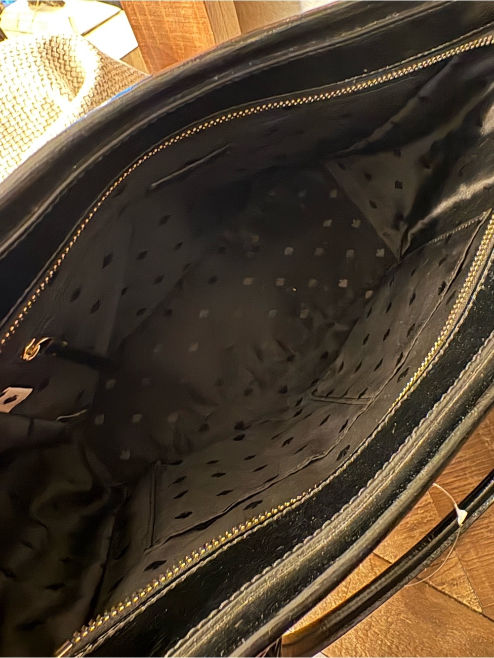 Kate Spade Bixby Place Medium Black Patent Leather Tote - Picture 8 of 9